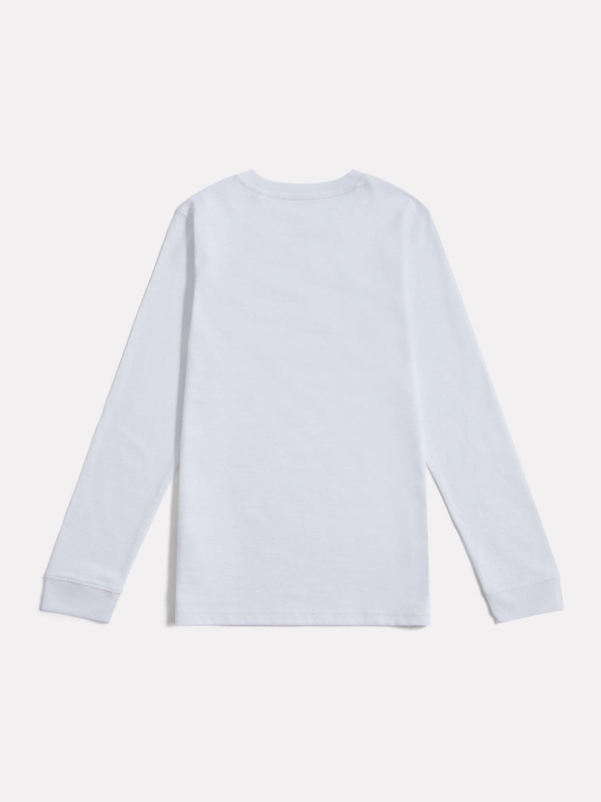 Dsiney Kidz - New Balance White Jersey Stacked Logo Long Sleeve T-Shirt image 7