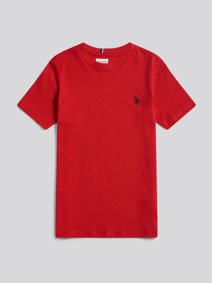 Dsiney Kidz - U.S. Polo Assn. Red Texture Double Horsemen T-Shirt image 5