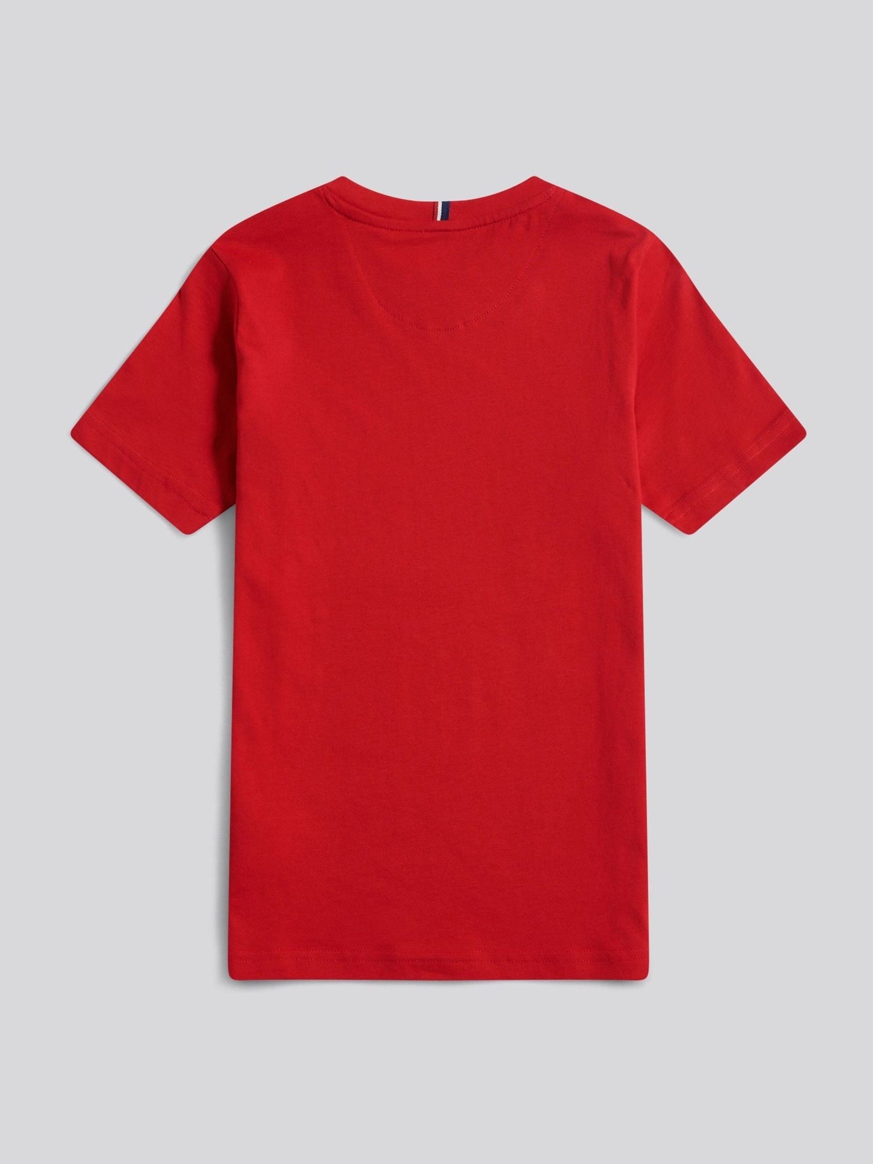 Dsiney Kidz - U.S. Polo Assn. Red Texture Double Horsemen T-Shirt image 6