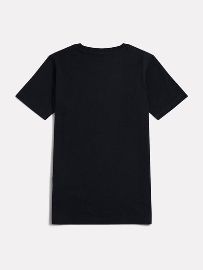 Dsiney Kidz - New Balance Black Jersey Stacked Logo T-Shirt image 2