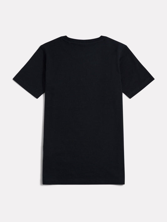 Dsiney Kidz - New Balance Black Jersey Stacked Logo T-Shirt image 2