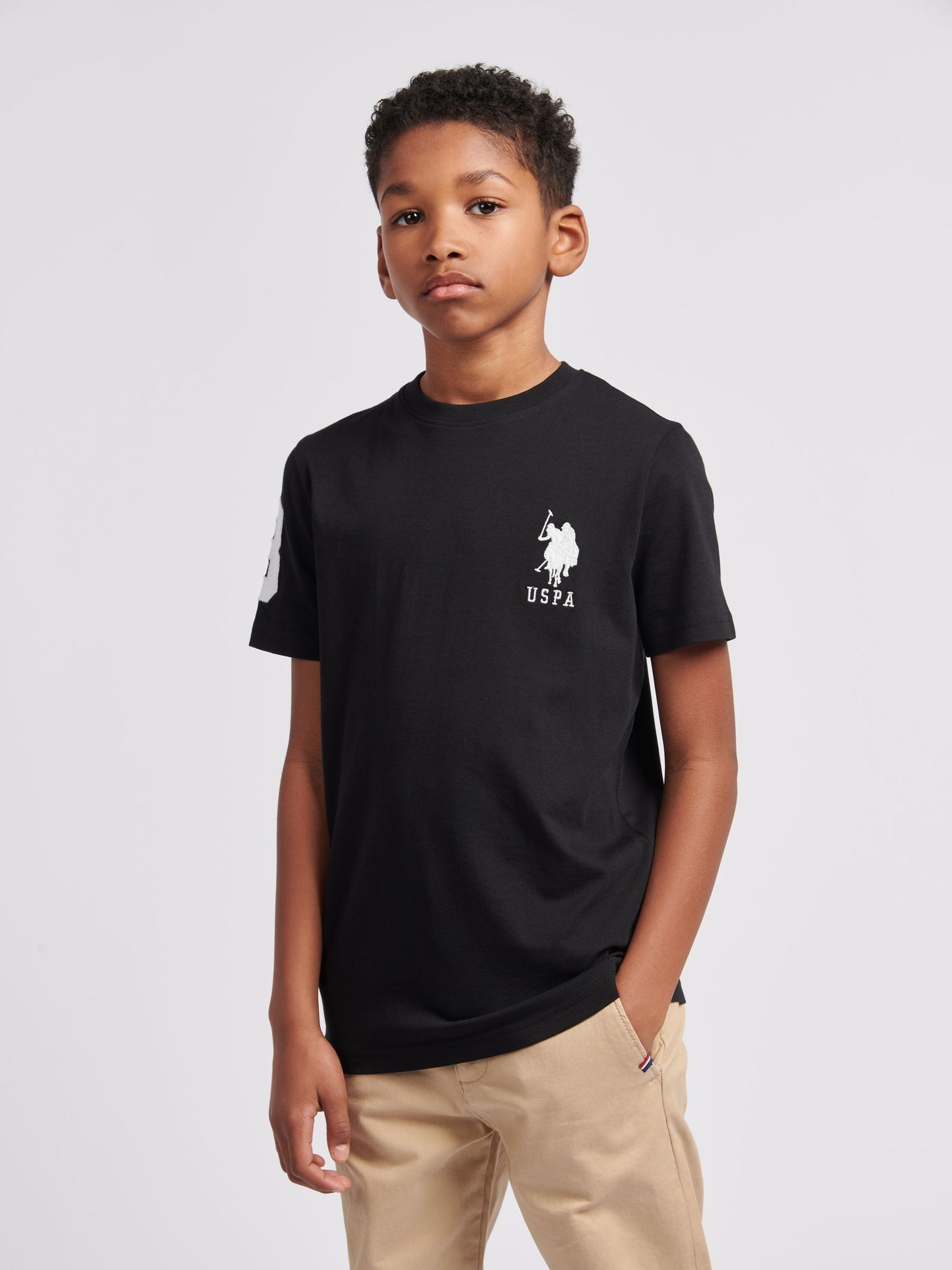 Dsiney Kidz - U.S. Polo Assn. Black Player 3 T-Shirt image 1