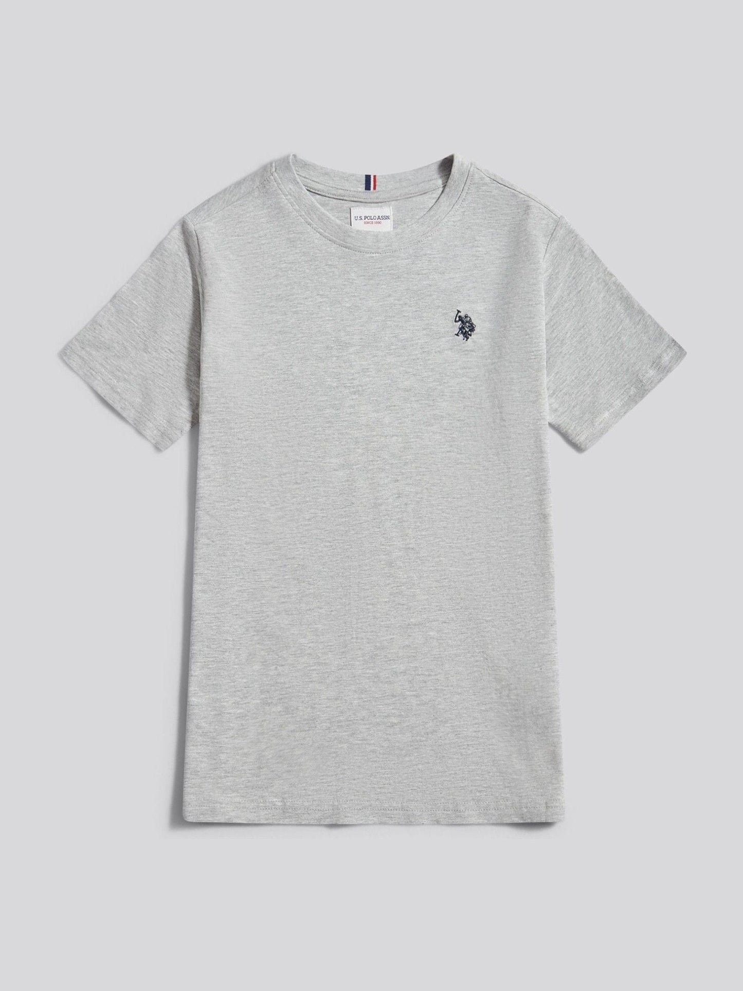 Dsiney Kidz - U.S. Polo Assn. Light Grey Texture Double Horsemen T-Shirt image 5