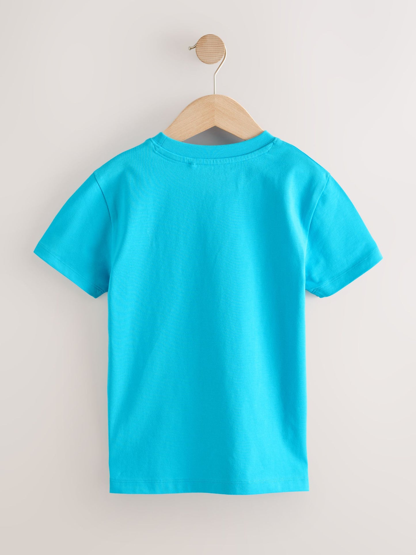 Dsiney Kidz - Aqua Blue Stag Regular Fit Short Sleeve T-Shirt (3-16yrs) image 2