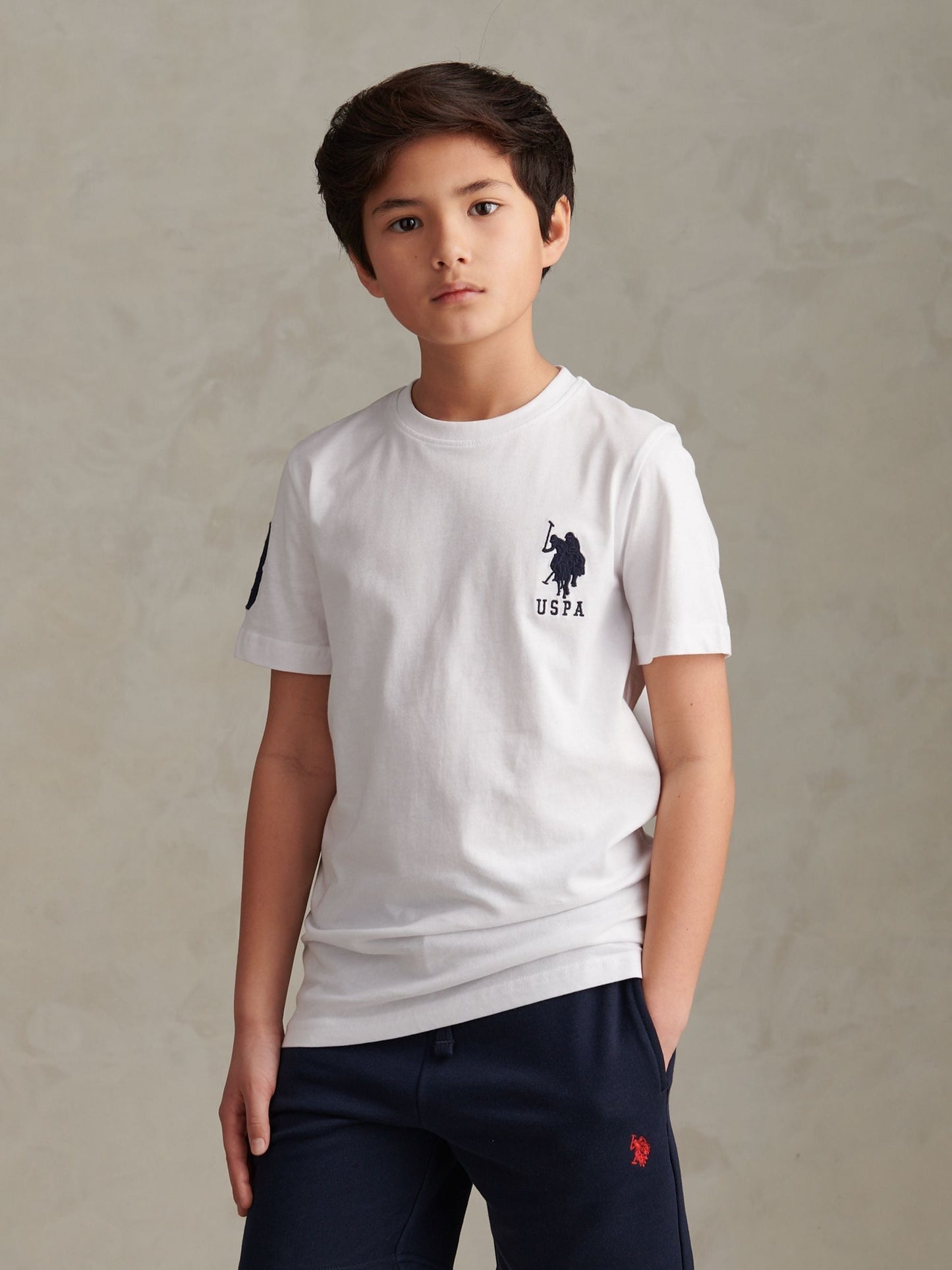 Dsiney Kidz - U.S. Polo Assn. White Player 3 T-Shirt image 1