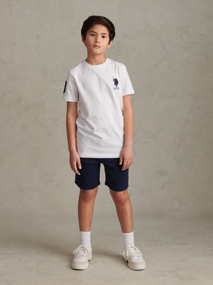 Dsiney Kidz - U.S. Polo Assn. White Player 3 T-Shirt image 3