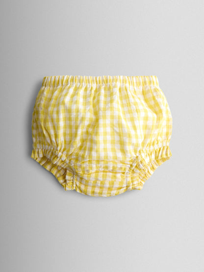 Dsiney Kidz - JoJo Maman Bébé Yellow Duck Appliqué Smocked Dress image 5