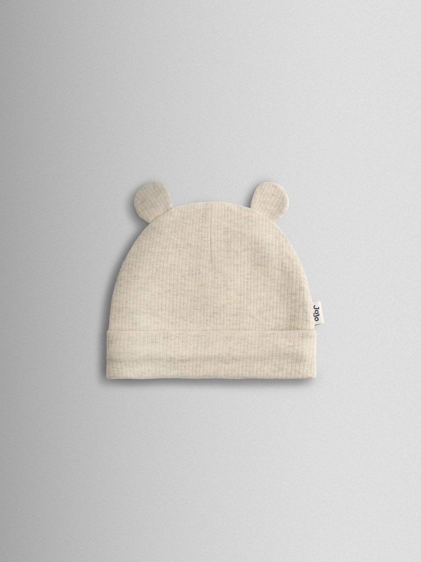 JoJo Maman Bébé Natural 3-Pack Bear Hat image 2