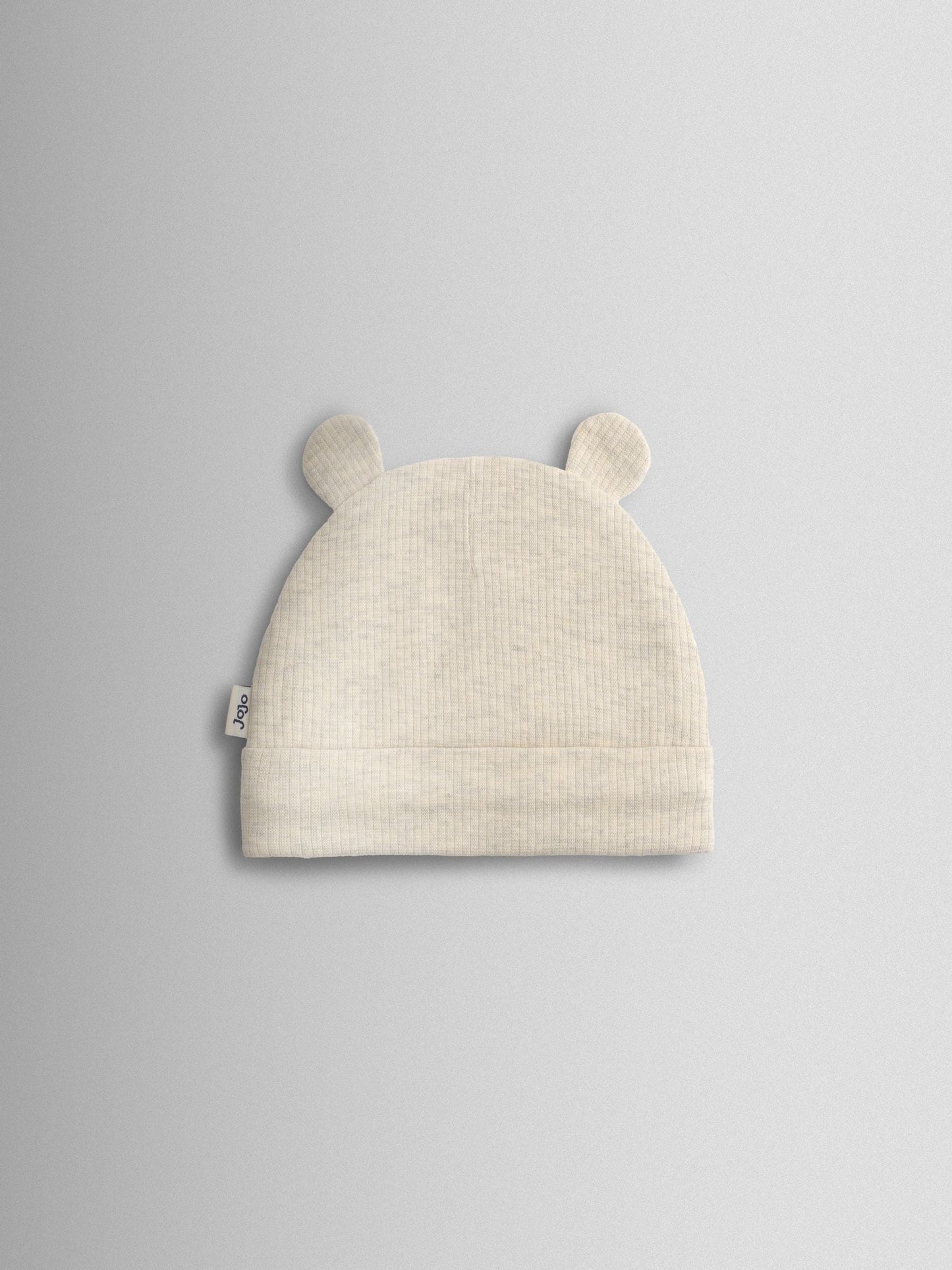 JoJo Maman Bébé Natural 3-Pack Bear Hat image 3