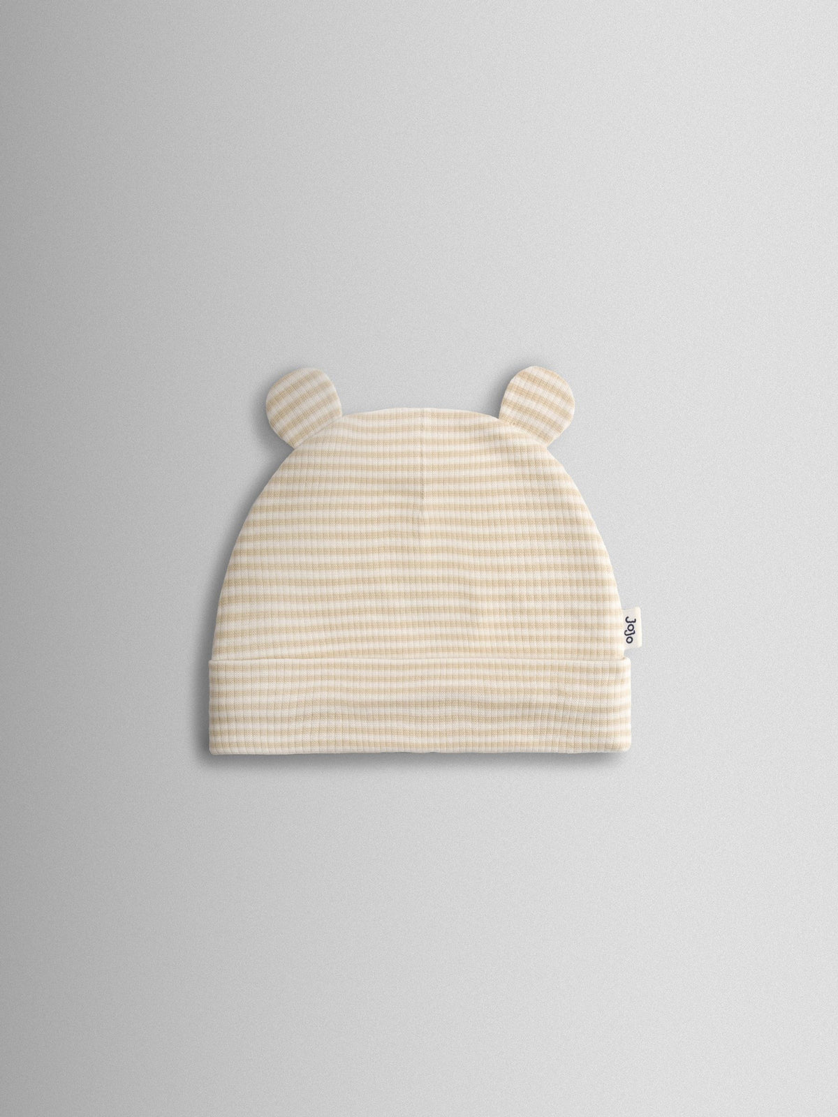 JoJo Maman Bébé Natural 3-Pack Bear Hat image 4