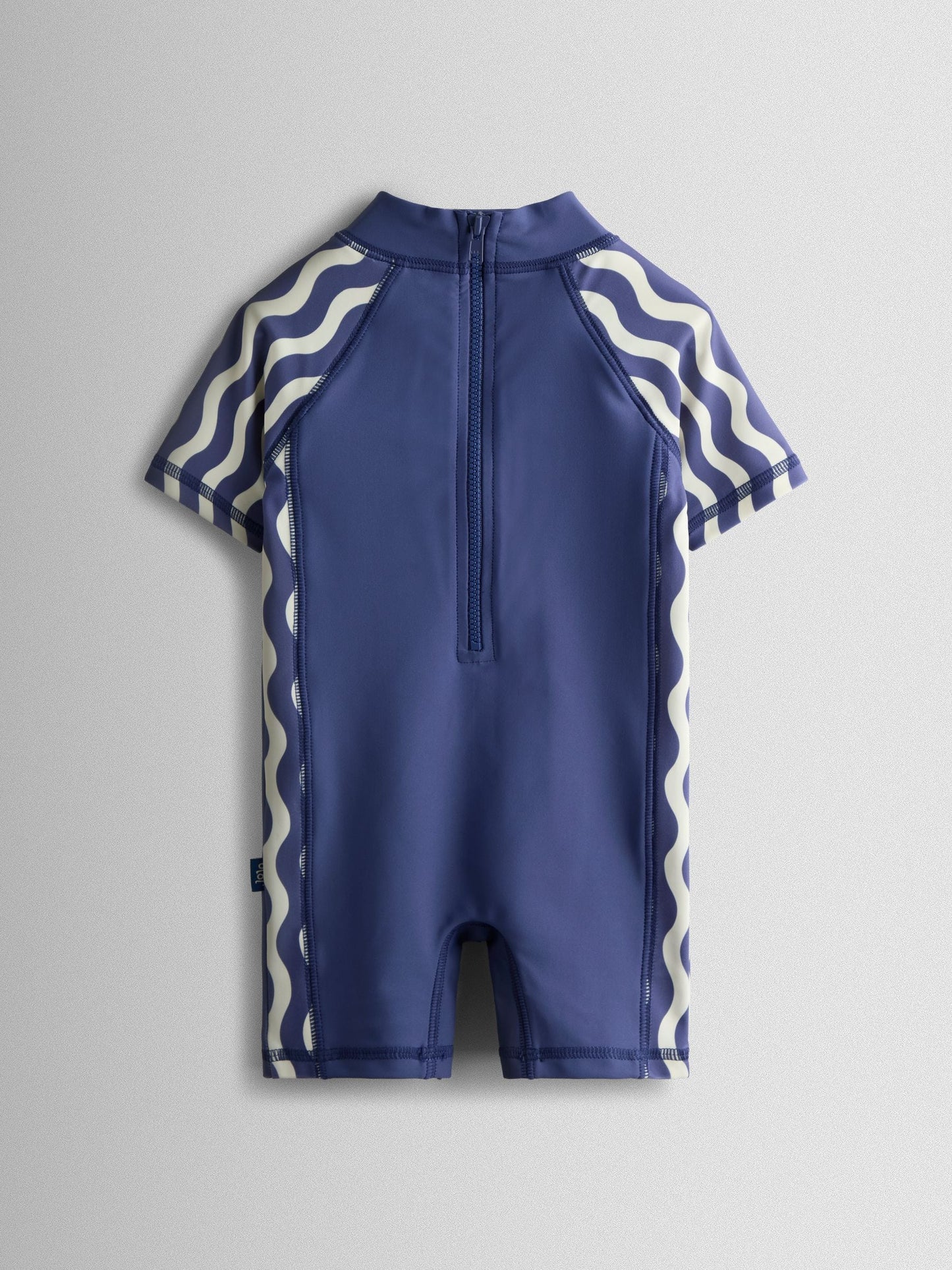 JoJo Maman Bébé Crab Navy Blue UV Sunsafe Suit image 2