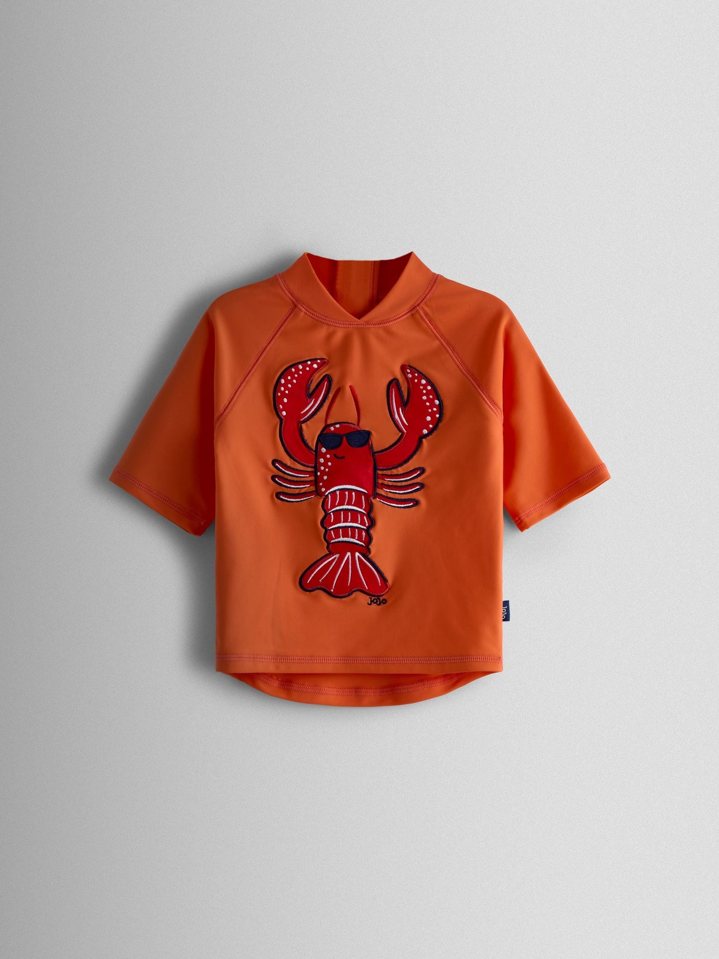 JoJo Maman Bébé Red Lobster Appliqué Sunsafe Rash Vest Set image 3