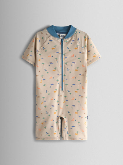 JoJo Maman Bébé Stone Dino UV Sunsafe Suit image 2
