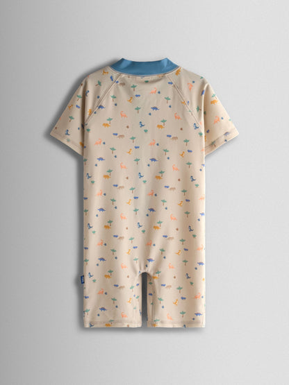 JoJo Maman Bébé Stone Dino UV Sunsafe Suit image 3