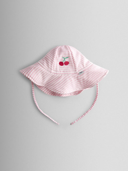 JoJo Maman Bébé Pink Floppy Sun Hat image 1