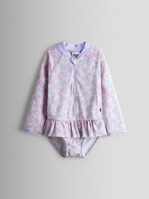 JoJo Maman Bébé Pink UV Sunsafe Suit image 1