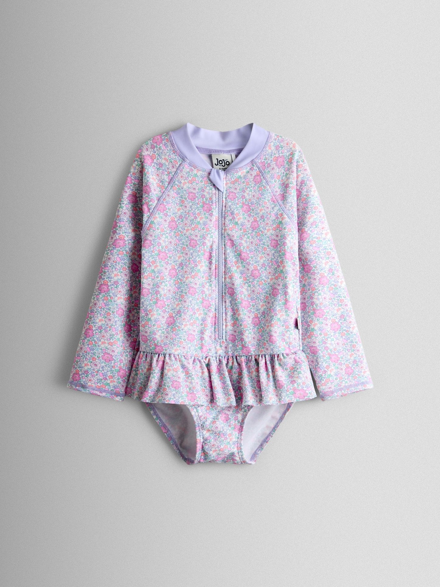 JoJo Maman Bébé Pink UV Sunsafe Suit image 1
