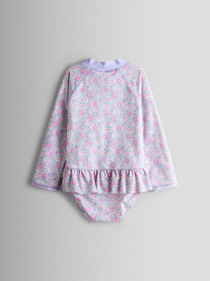 JoJo Maman Bébé Pink UV Sunsafe Suit image 2
