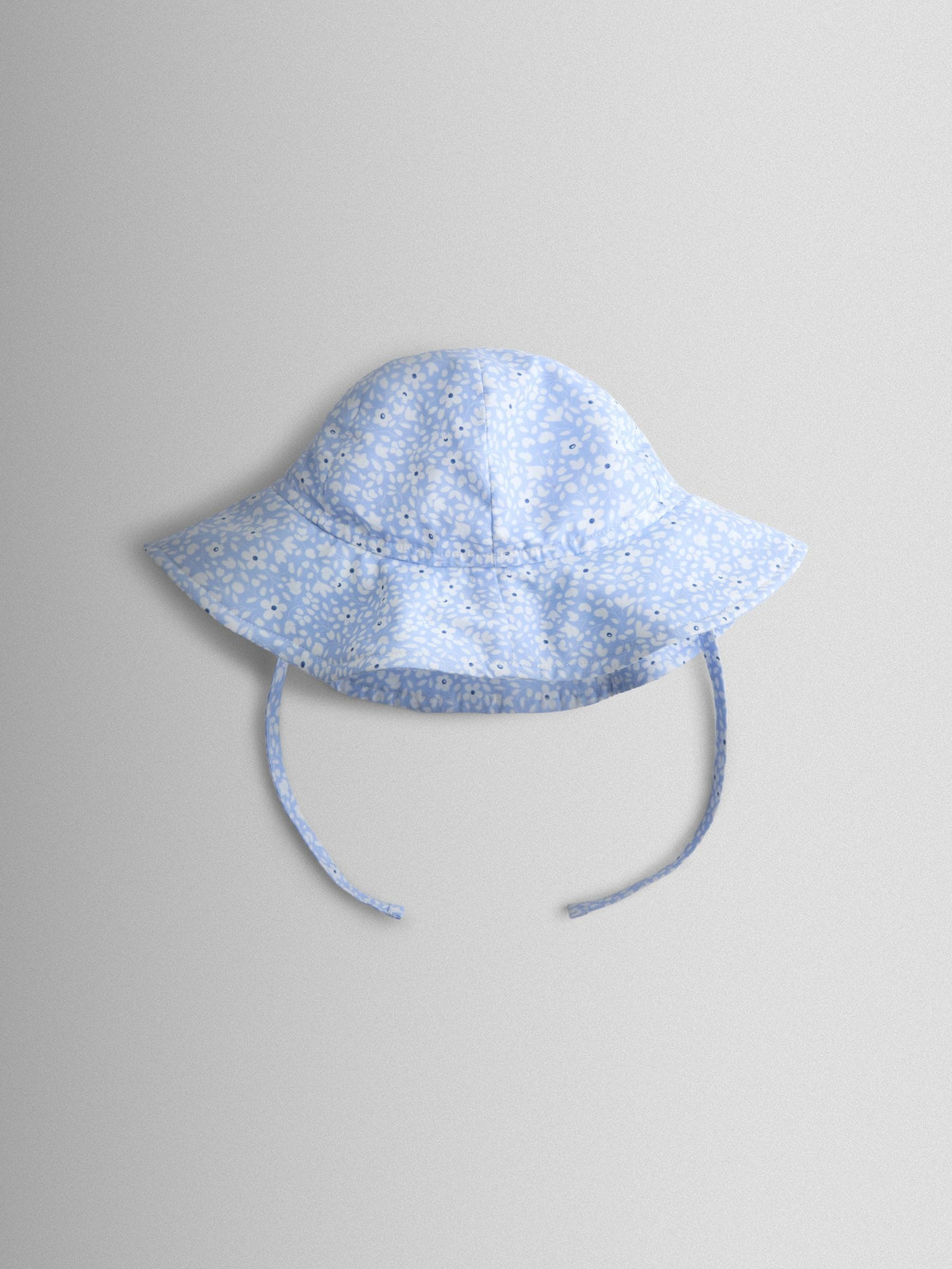 JoJo Maman Bébé Blue Ditsy Floppy Swim Hat image 3