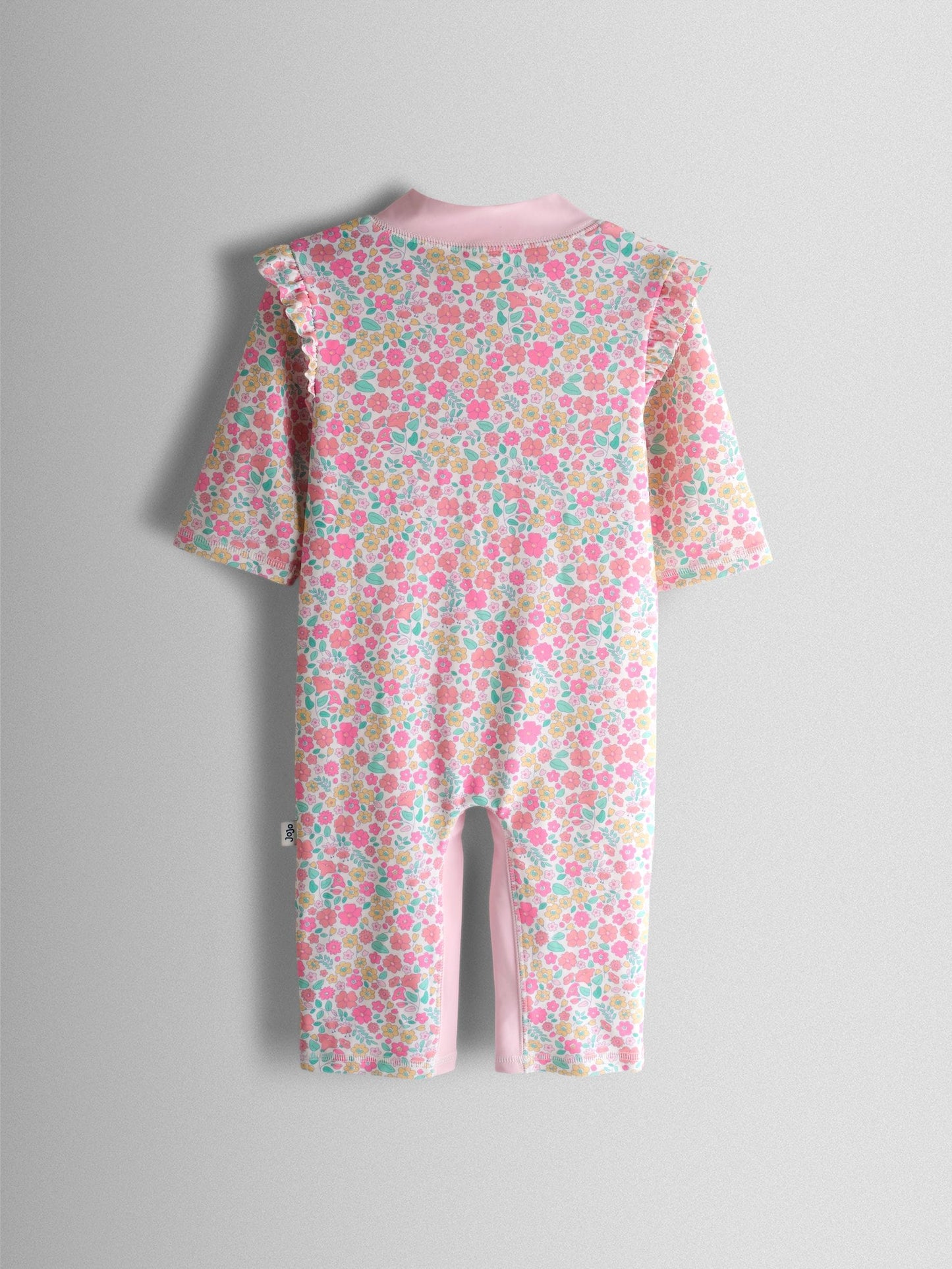 Dsiney Kidz - JoJo Maman Bébé Pink Ditsy Floral UV Sunsafe Suit image 3
