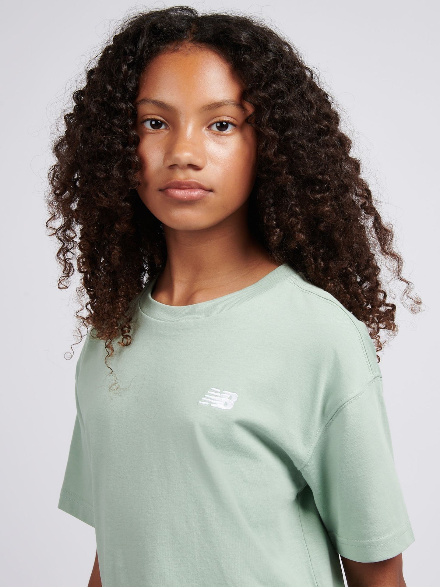 Dsiney Kidz - New Balance Green Logo 100% Cotton Short Sleeve T-Shirt image 1