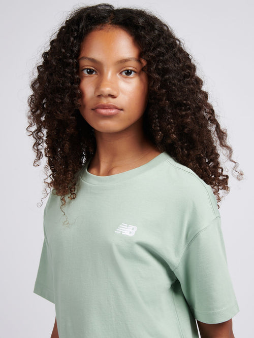 Dsiney Kidz - New Balance Green Logo 100% Cotton Short Sleeve T-Shirt image 1