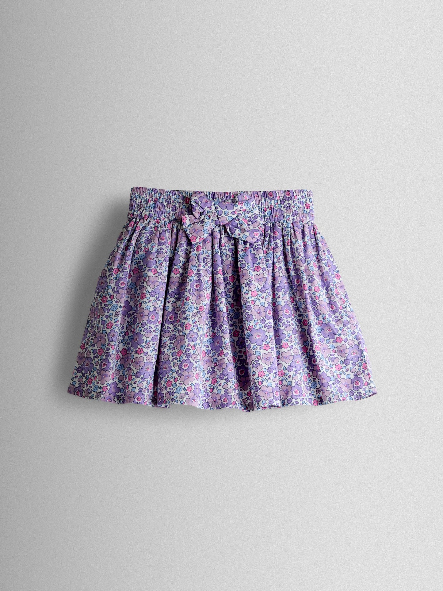 JoJo Maman Bébé Light Pink Floral Collared T-Shirt & Skirt Set image 5