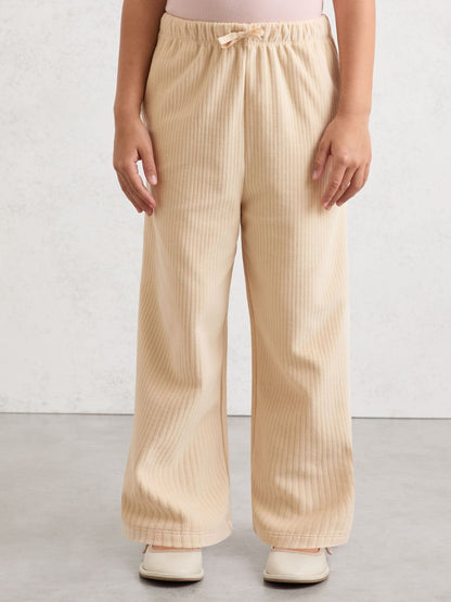 Reiss Neutral Charlie 3-9 yrs Corduroy Drawstring Trousers image 3