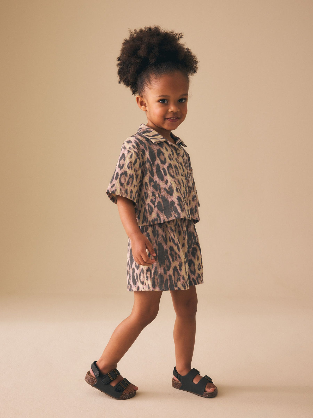 Dsiney Kidz - Animal Print Shirt And Short Co-Ord Set (3mths-10yrs) image 1