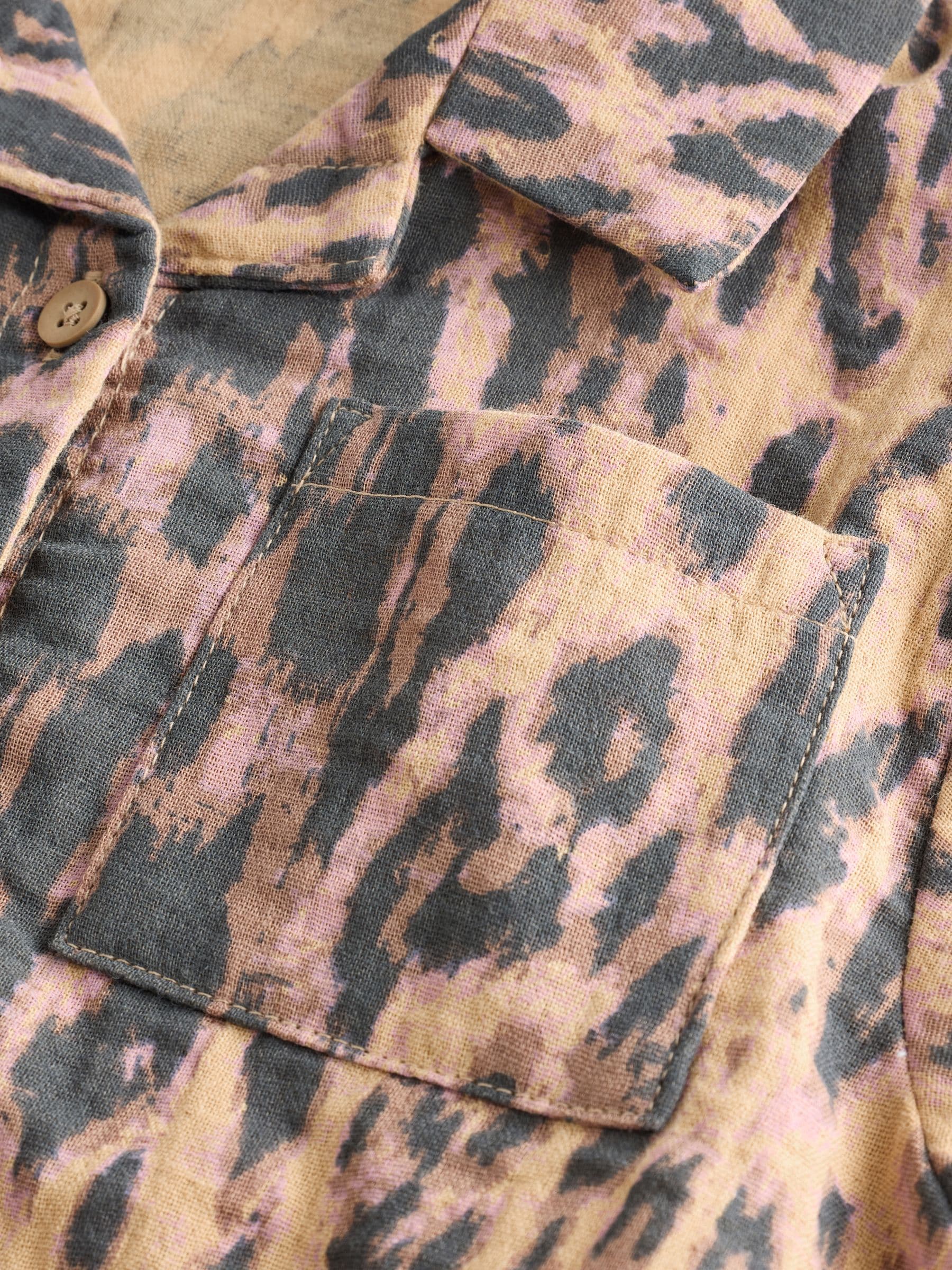 Animal Print Shirt And Short Co-Ord Set (3mths-10yrs) image 8