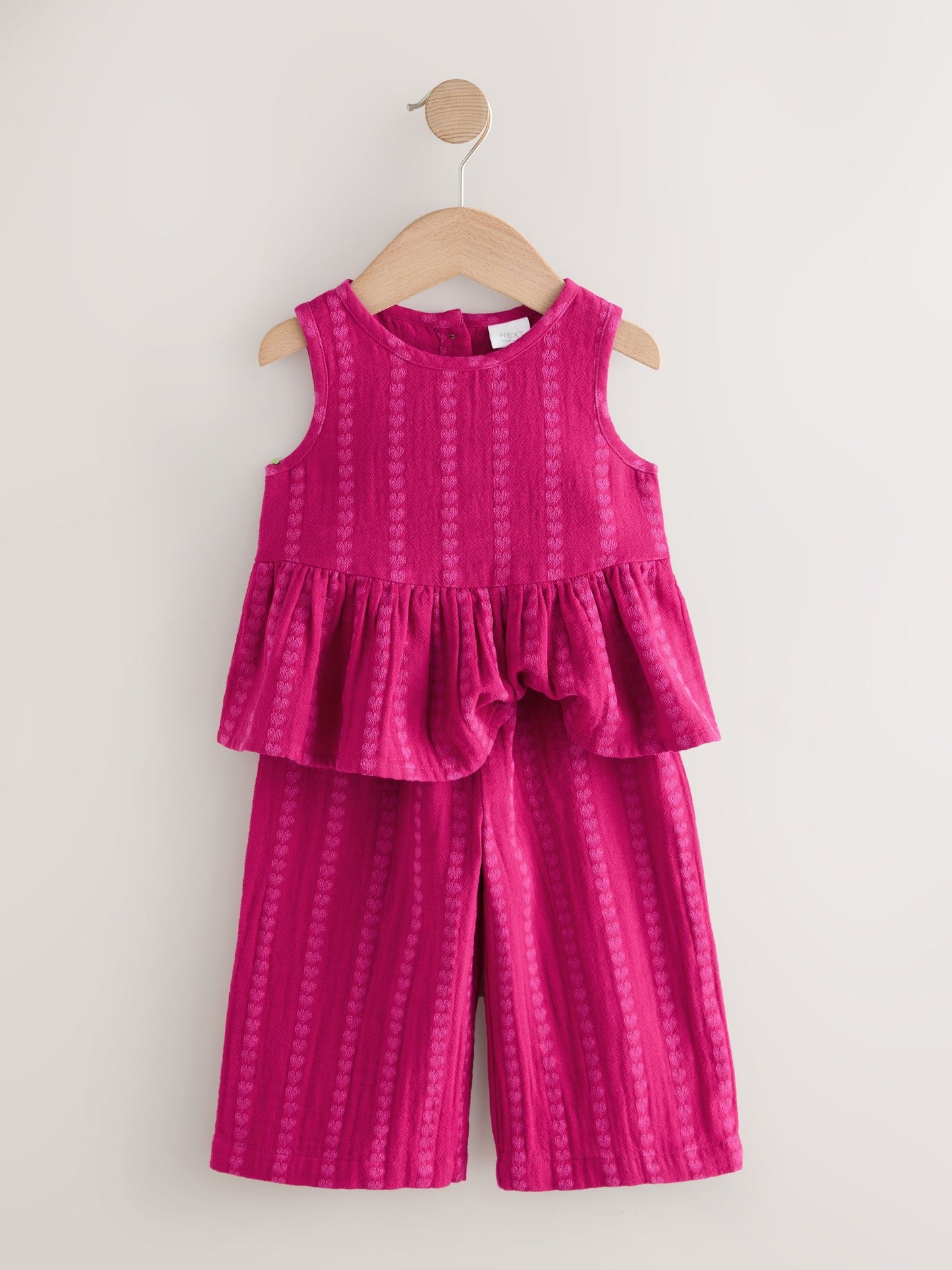 Berry Pink Top And Trousers Set (3mths-8yrs) image 5
