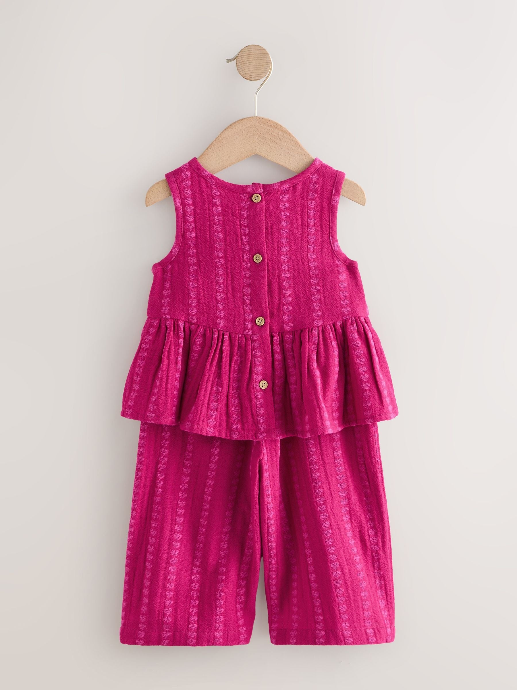 Berry Pink Top And Trousers Set (3mths-8yrs) image 6