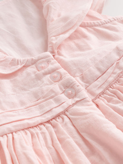 Pale Pink Angel Sleeve Prom Dress (3mths-8yrs) image 7