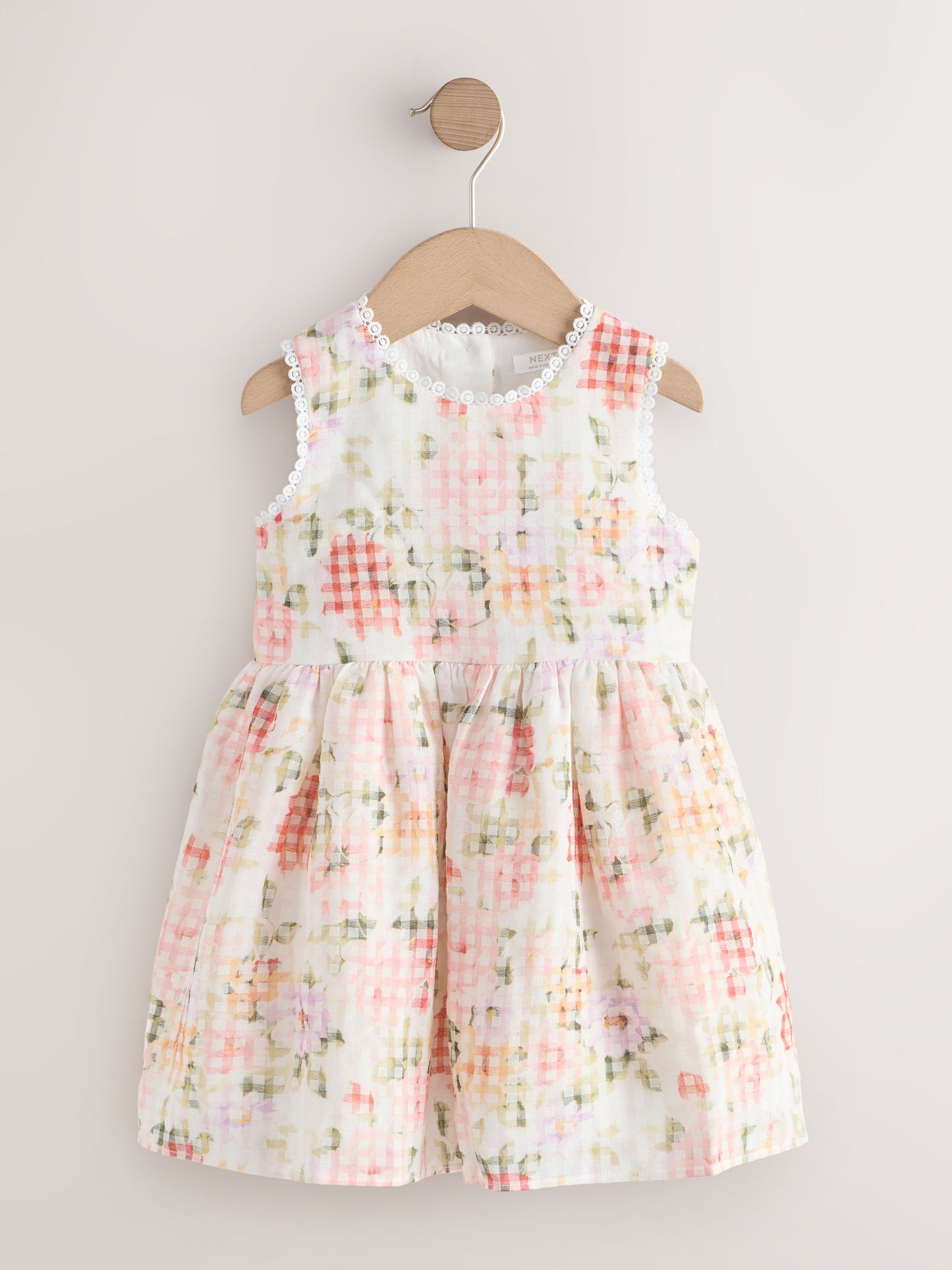 Pale Pink Floral Prom Dress (3mths-8yrs) image 5