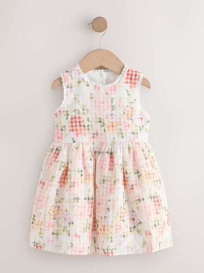 Pale Pink Floral Prom Dress (3mths-8yrs) image 5