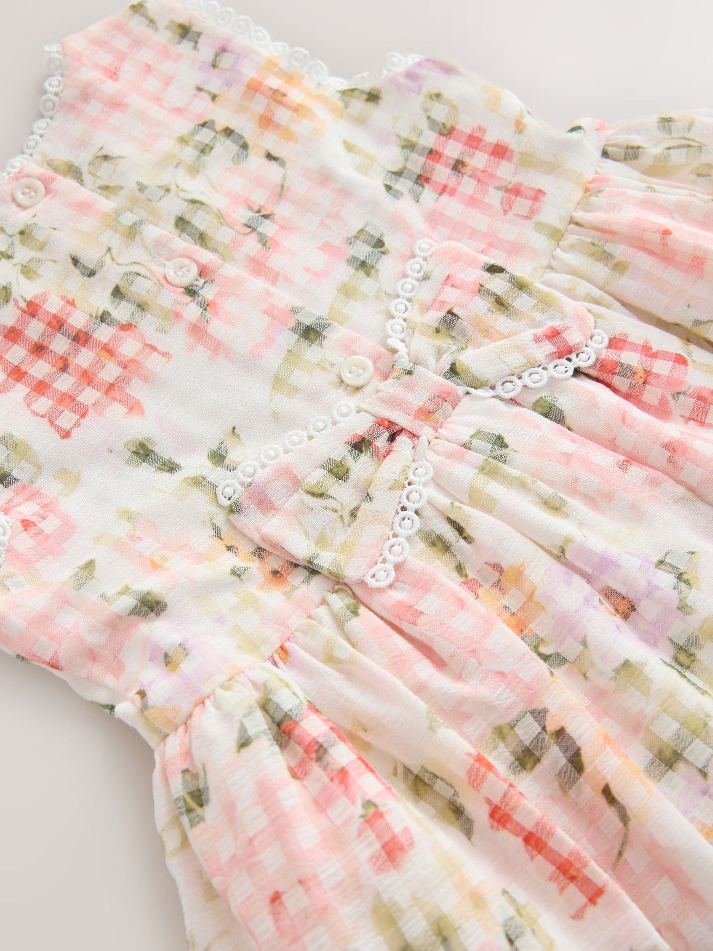 Pale Pink Floral Prom Dress (3mths-8yrs) image 7