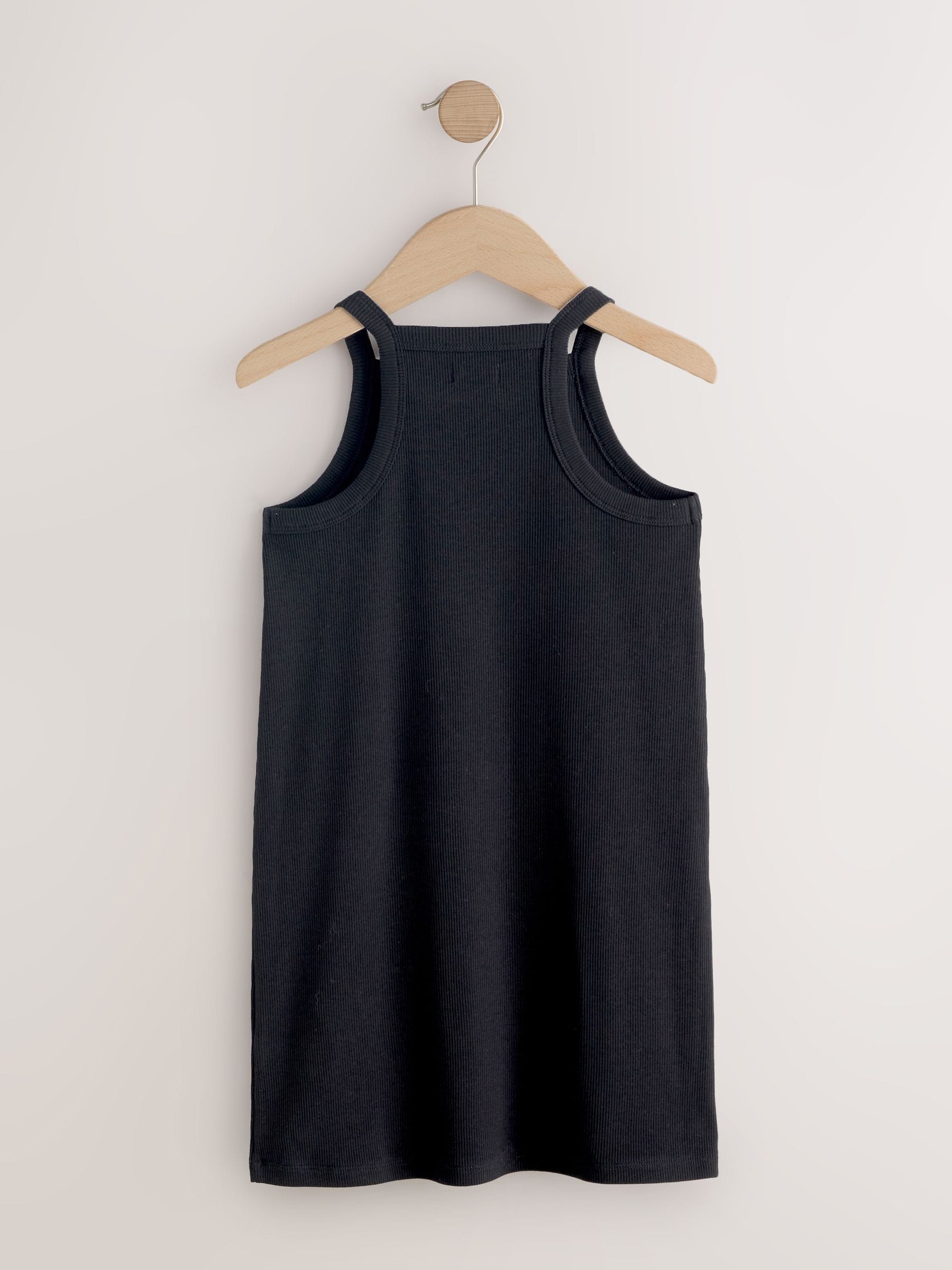 Black Rib Racer Dress (3-16yrs) image 5
