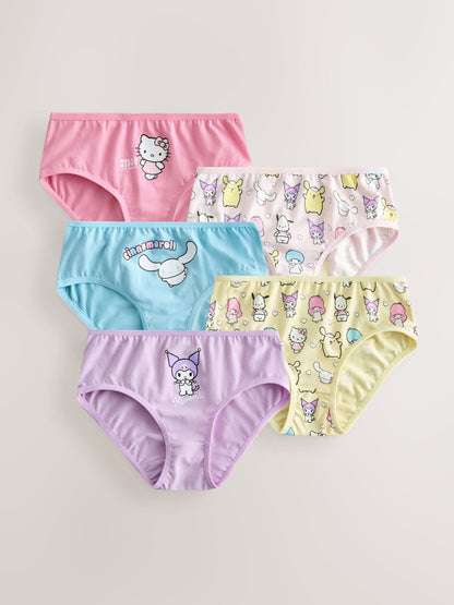 Lilac Purple Hello Kitty and Friends 5 Pack Brief (1.5-12yrs) - image 1