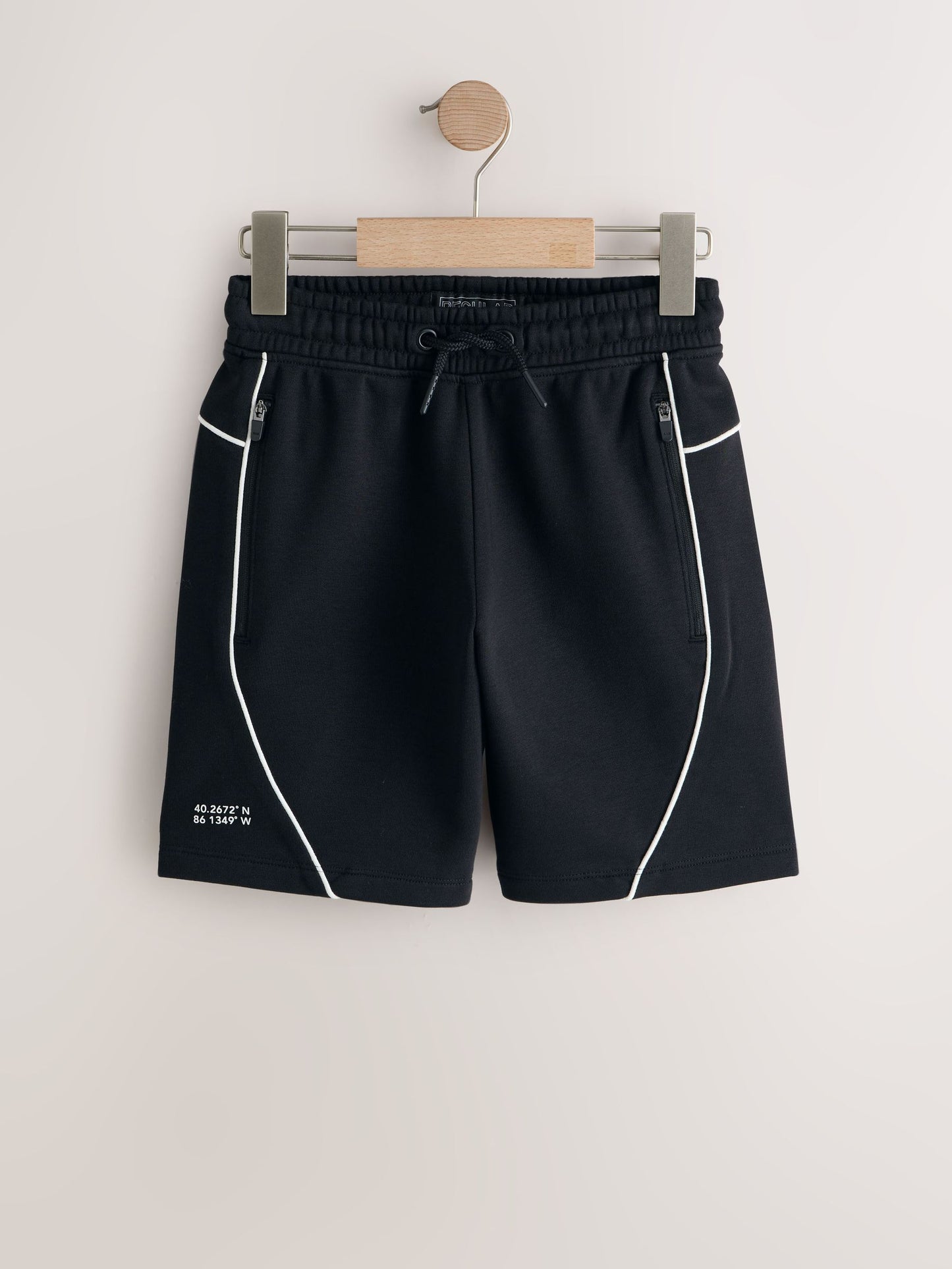 Dsiney Kidz - Black Piped Shorts (3-16yrs) image 1
