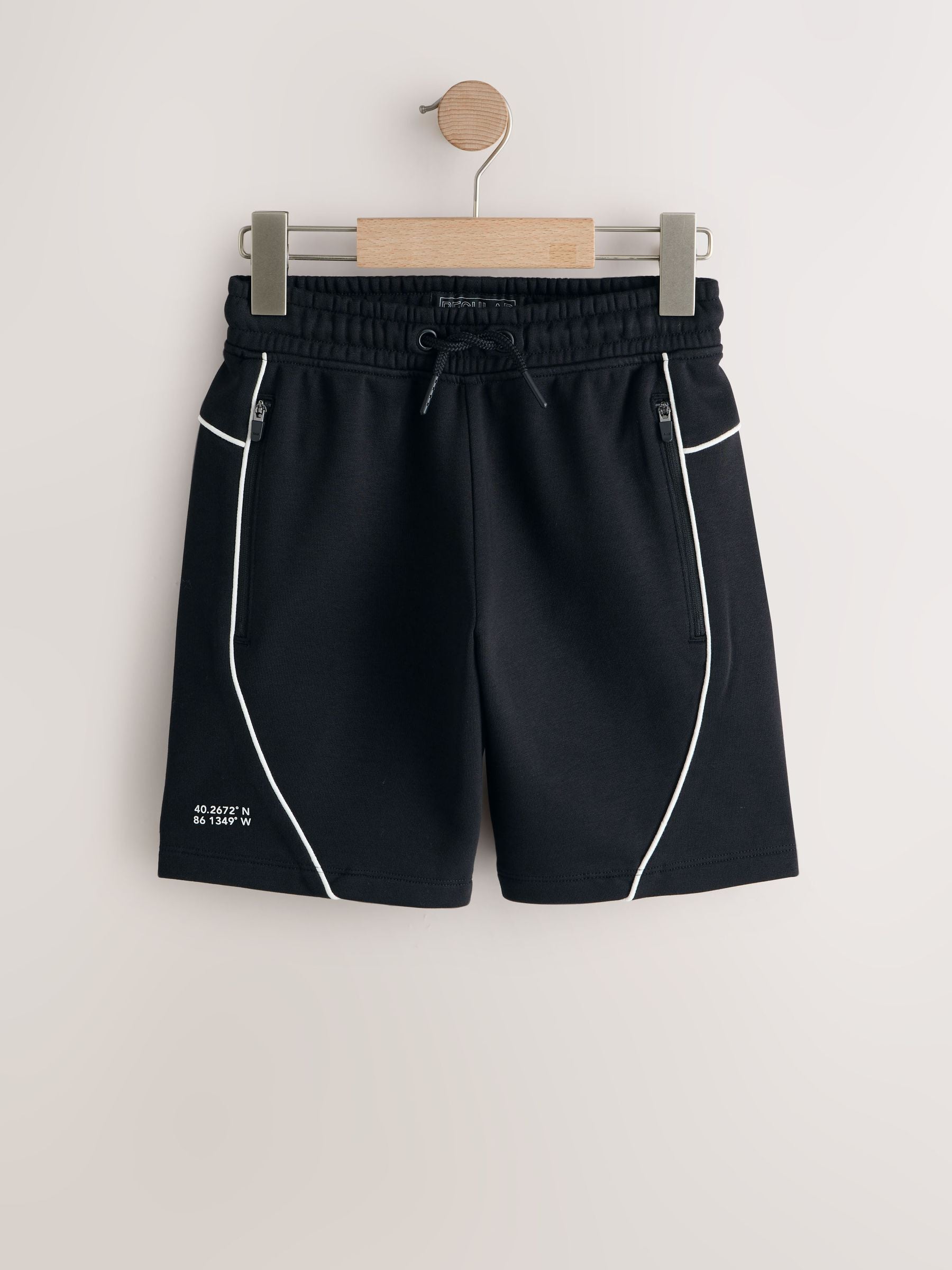 Dsiney Kidz - Black Piped Shorts (3-16yrs) image 1