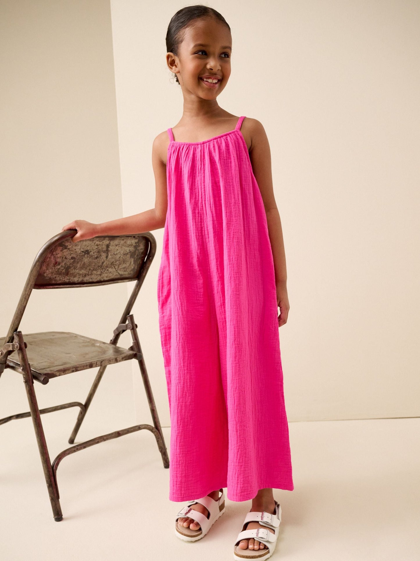 Dsiney Kidz - Pink Strappy Playsuit (3-16yrs) image 2