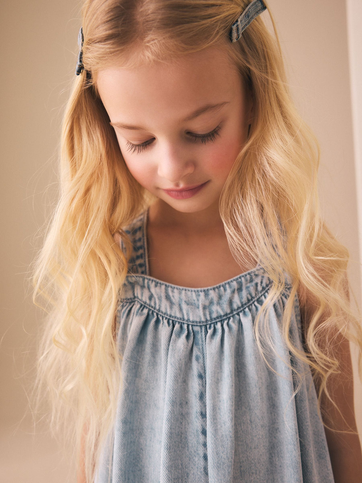 Dsiney Kidz - Blue Denim Barrel Leg Jumpsuit (3-16yrs) image 4