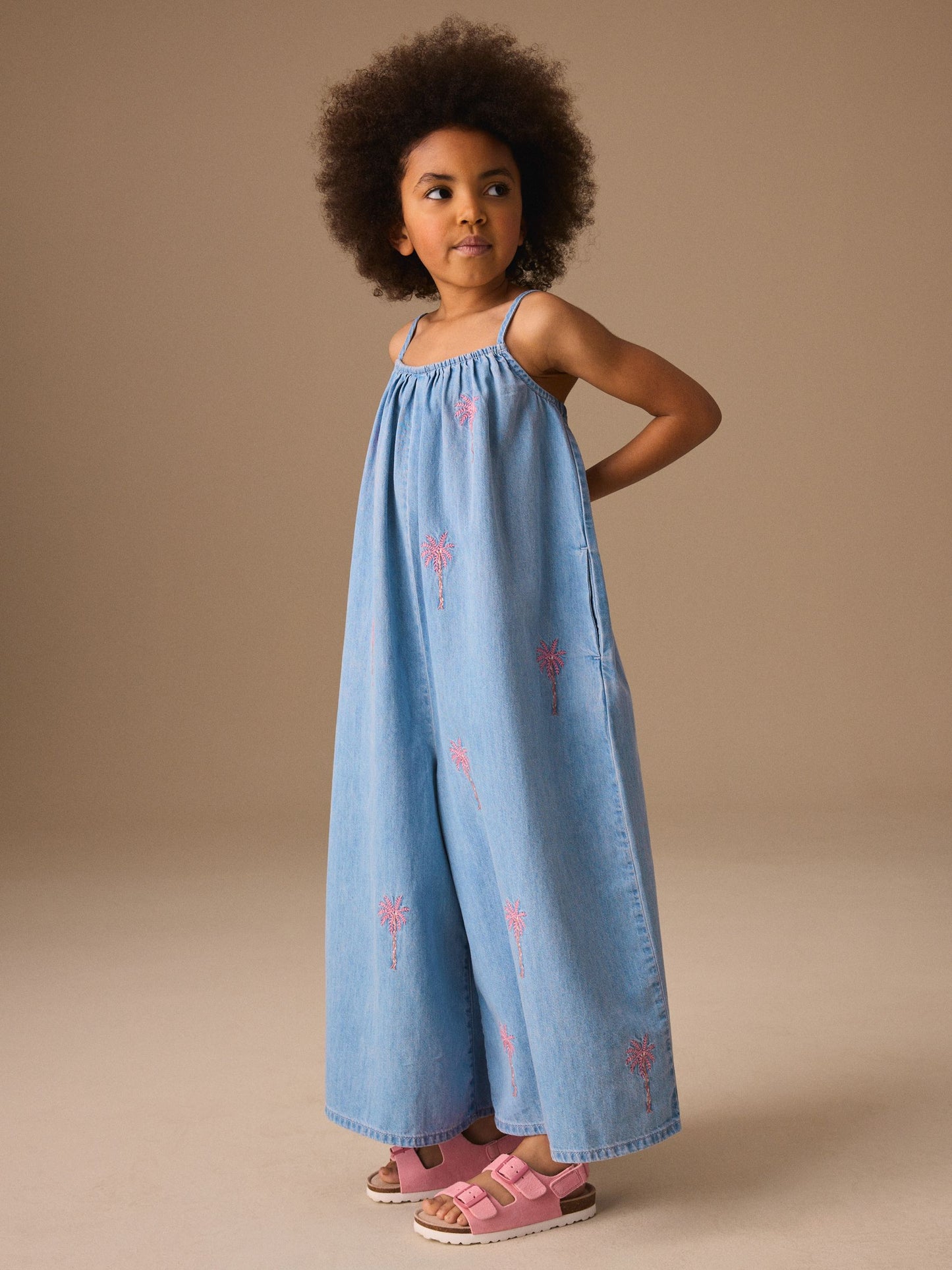 Dsiney Kidz - Denim Strappy Playsuit (3-16yrs) image 2