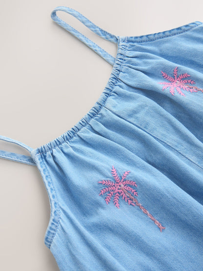 Dsiney Kidz - Denim Strappy Playsuit (3-16yrs) image 7