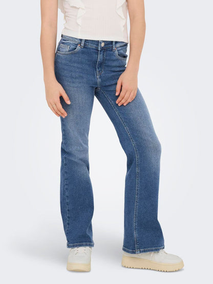 Dsiney Kidz - ONLY KIDS Blue Flared Leg Jeans image 1