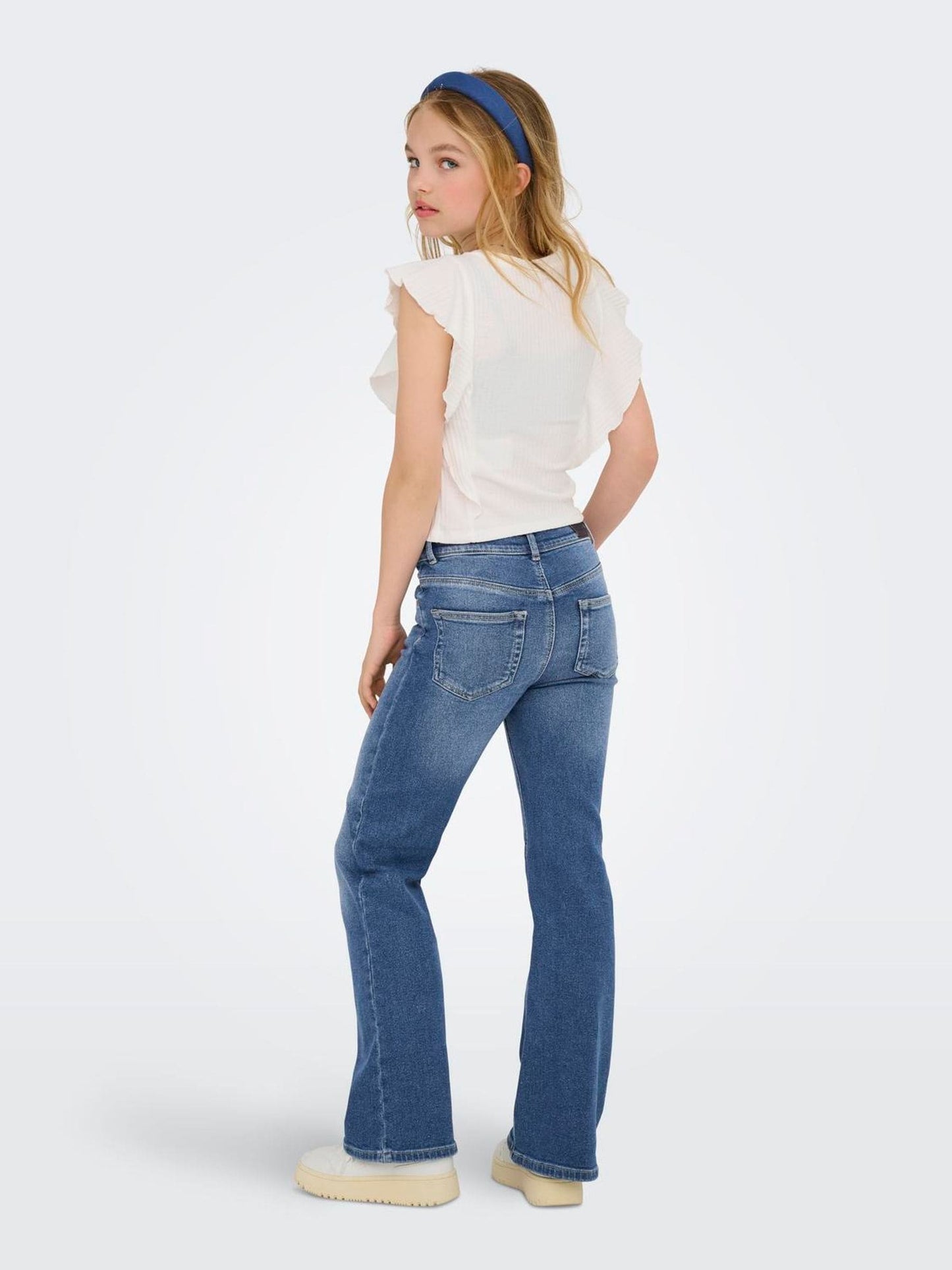 Dsiney Kidz - ONLY KIDS Blue Flared Leg Jeans image 2