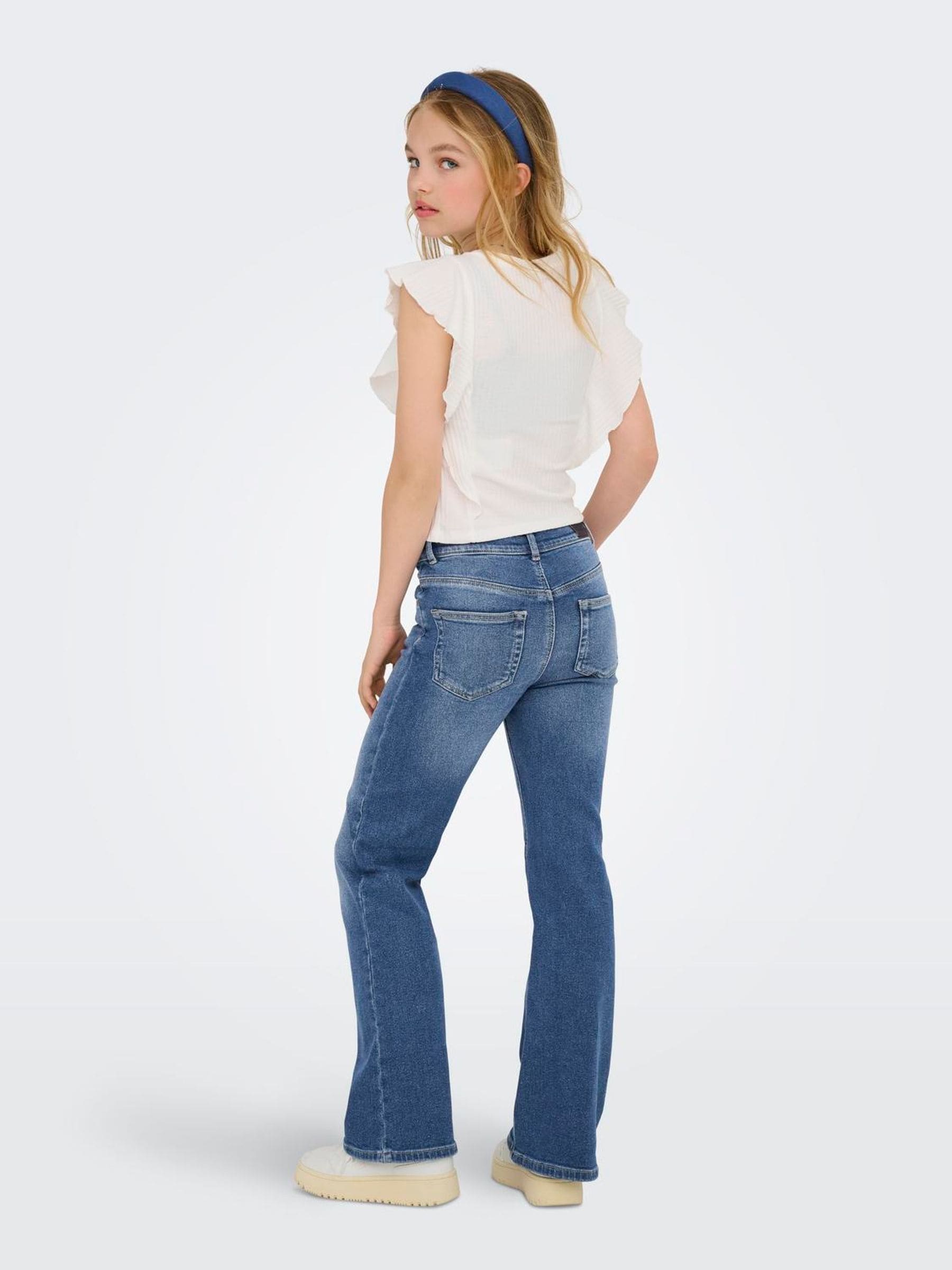 Dsiney Kidz - ONLY KIDS Blue Flared Leg Jeans image 2