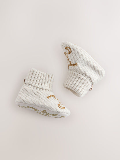 Neutral My First Eid Baby Socks (0-12mths) image 4