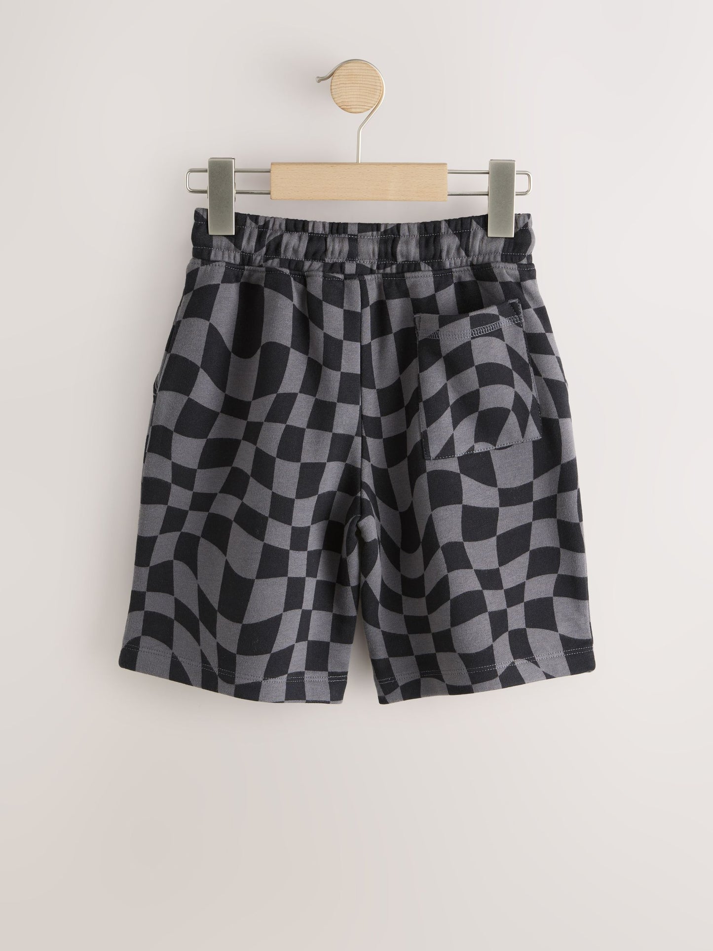 Dsiney Kidz - Black Check Regular Fit Basic Shorts (3-16yrs) image 2