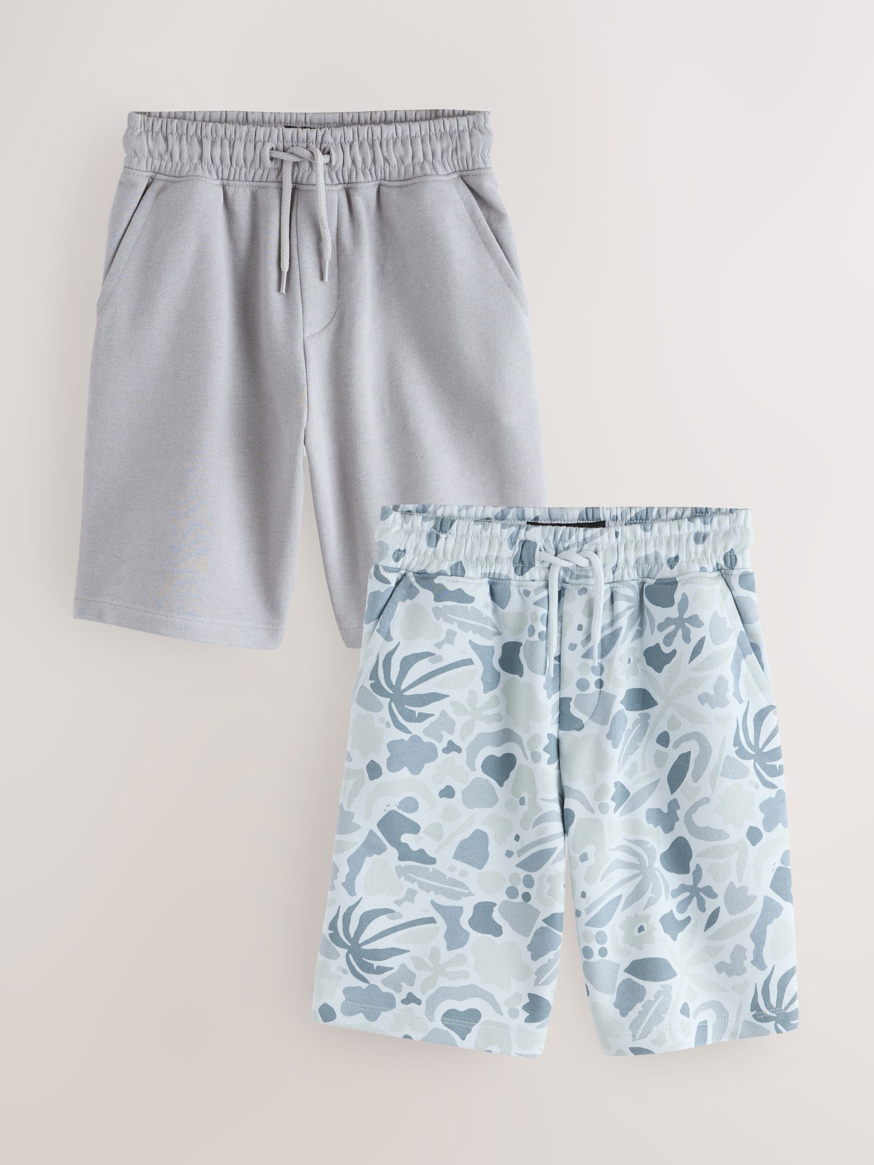 Dsiney Kidz - Grey/Palm Print Basic Shorts (3-16yrs) image 1